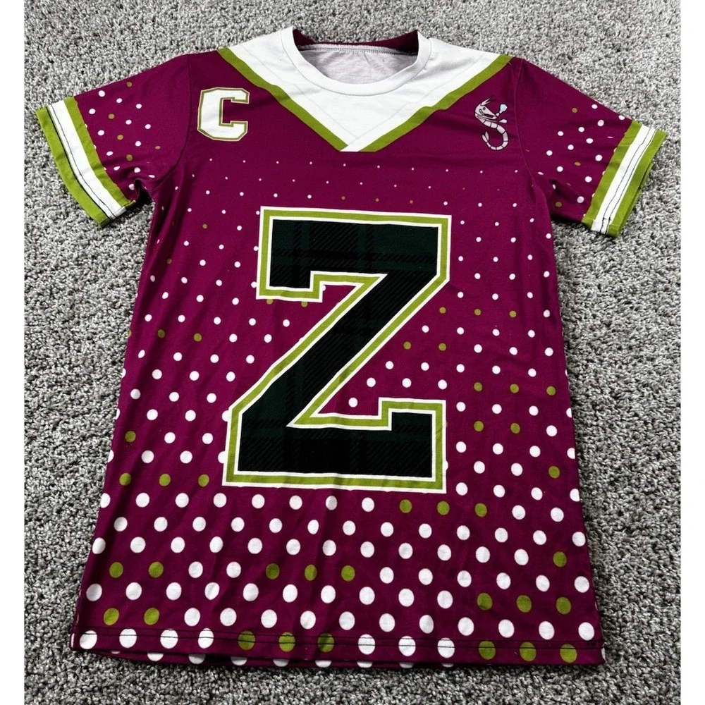 Zombies 3 Zed Jersey Halloween Costume Seabrook Z Unlicensed